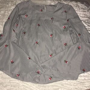 kontrol striped blouse